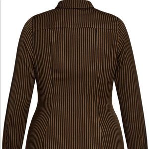 CITY CHIC - Long
Sleeve Shirtdress. BRAND NEW